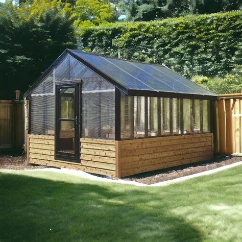 Greenhouse DIY Plans, Backyard Greenhouse, PDF Download, Gardening ...