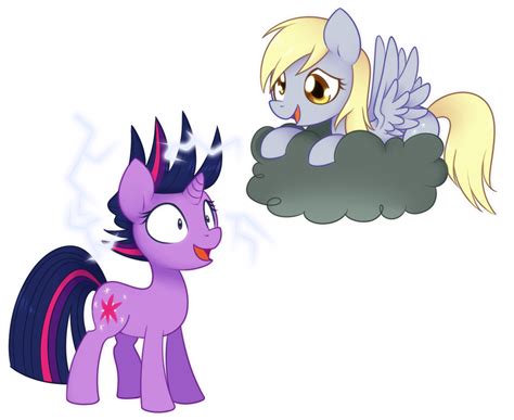 25976 Safe Artist Solar Slash Derpy Hooves Twilight Sparkle