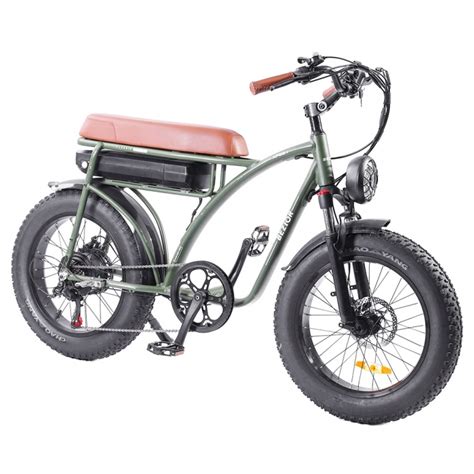 Retro Rowery Elektryczne BEZIOR XF001 1000W 12 5Ah 26 X4 FAT BIKE