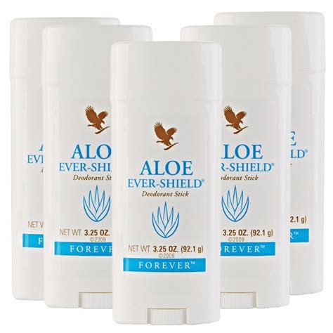 Kit 5 Aloe Ever Shield Desodorante Forever Atacado R 154 89