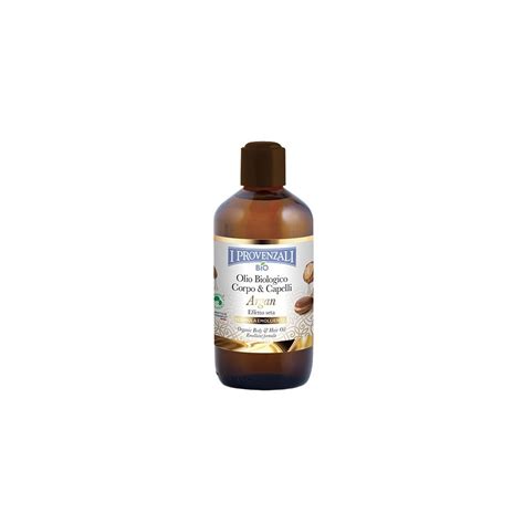 I Provenzali Olio Biologico Corpo E Capelli Argan 200 Ml