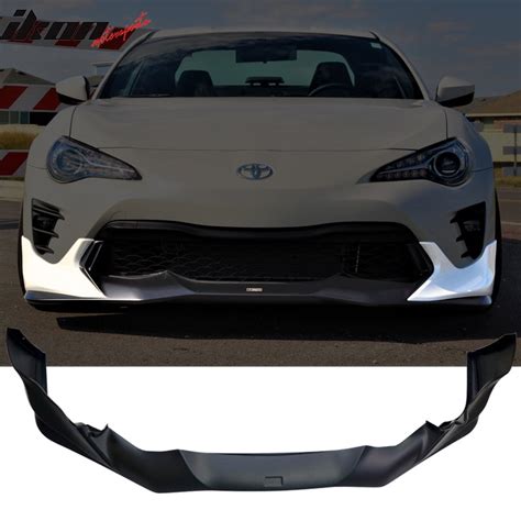 Compatible With 17 19 Toyota 86 Trd Style Front Bumper Lip Pp