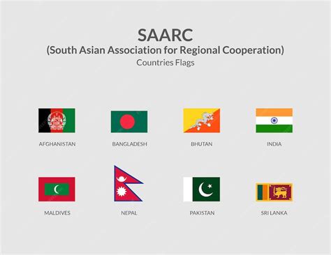Premium Vector | Saarc south asian association for regional cooperation ...