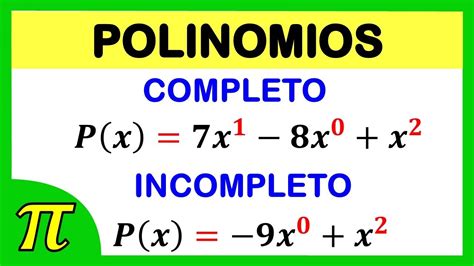 Polinômios Completos E Incompletos ENSINO