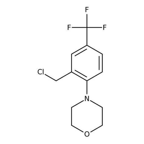 4 2 Chloromethyl 4 Trifluoromethyl Phenyl Morpholine 97 Thermo