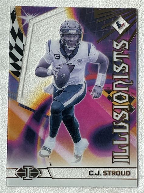 Cj Stroud Panini Illusions Illusionists Rookie Rc Insert