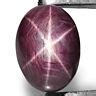 Aigs Certified Sierra Leone Star Ruby Cts Natural Untreated Oval