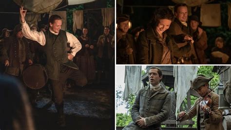 'Outlander' Sneak Peek: Jamie & Claire Have Some Fun by the Fire (PHOTOS)