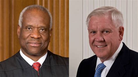 Justice Clarence Thomas And Billionaire Donor Just Friends Kansas