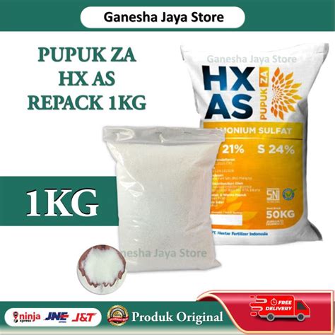 Repack Pupuk Za Hx As Premium Kg Kg Pupuk Za Amonium Sulfat Pupuk