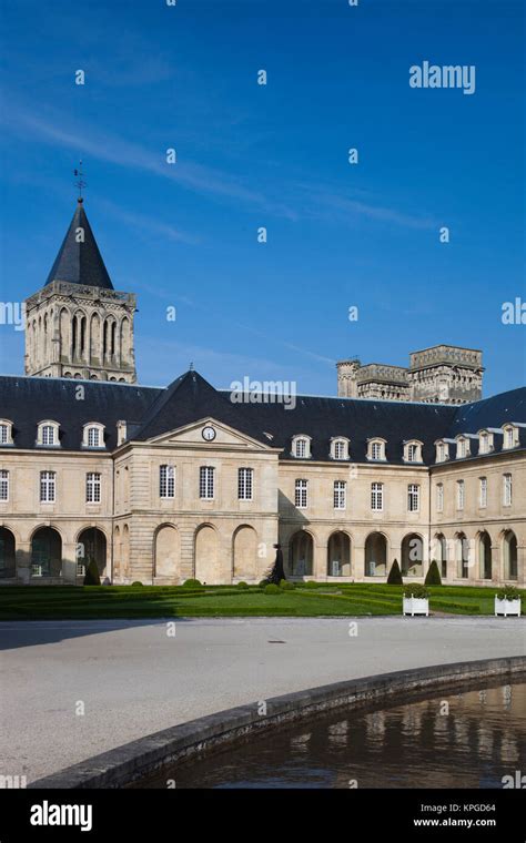 France Normandy Caen Abbaye Aux Dames Abbey And The Eglise De La