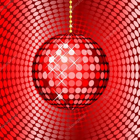 Abstract red disco ball — Stock Photo © SSylenko #4303437