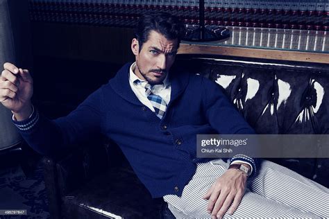 Model David Gandy Is Photographed For Gq Taiwan On February 1 2014