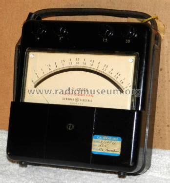 DC Voltmeter DP 12 Equipment General Electric Co GE Bridgeport CT