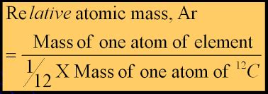 2 1 Relative Atomic Mass And Relative Molecular Mass Avogadro