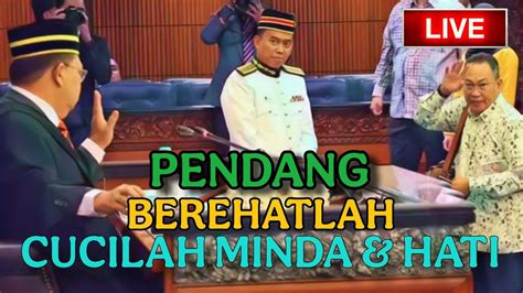 Pendang Di Halau Hari Tabik Ketegasan Speaker Rm Juta Masuk