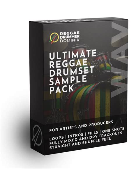 Ultimate Reggae Drumset Sample Pack High Quality Drum Loops For