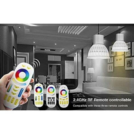 X Ampoule Led Multicolore Rvb Rgb Plus Blanc Chaud Wifi W Gu