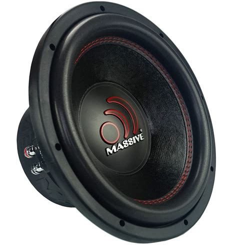 Cm Subwoofer Massive Audio Gtx R Carmedia Cz