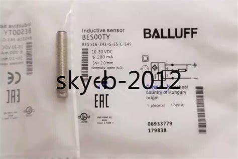 Pcs New In Box Balluff Inductive Proximity Switch Bes E C S