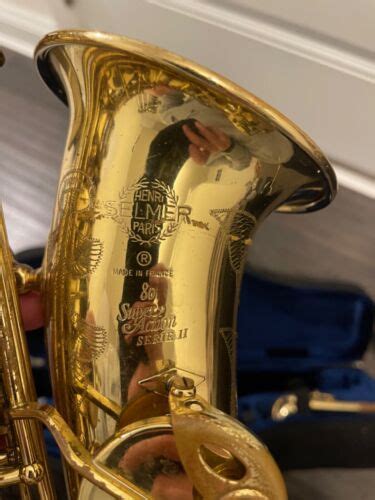 Selmer Super Action Series Ii Sa Ii Alto Saxophone Ebay