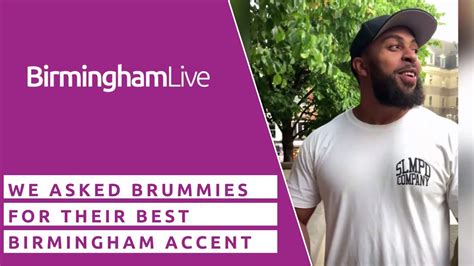 We Asked Brummies For Their Best Birmingham Accent Youtube