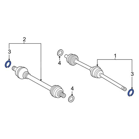 Volvo Oe Cv Axle Shaft Retaining Ring