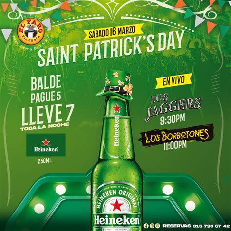 St Patricks Day Los Borbotones Y Jaggers Live El Faro