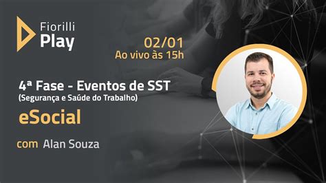 Esocial Eventos De Sst Seguran A E Sa De Do Trabalho Fase