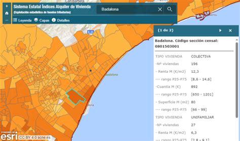 MAPA INTERACTIU L Aquest Ha De Ser El Preu De Lloguer Del Teu Pis