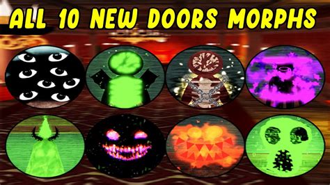 UPDATE How To Find ALL 10 NEW DOORS MORPHS In Find The Doors Morphs