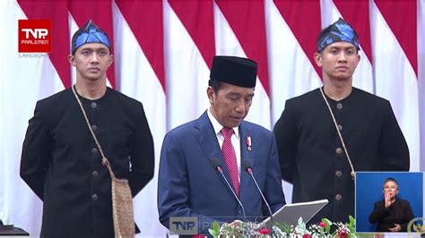 Pidato Nota Keuangan Jokowi Arsitektur APBN 2024 Diarahkan Mempercepat