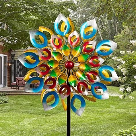 Amazon Stargarden Large Metal Wind Spinners For Outdoor Metal Yard