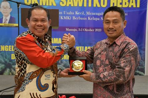 Atasi Kemiskinan Pemprov Sulbar BPDPKS Dan Aspekpir Kembangkan UKMK