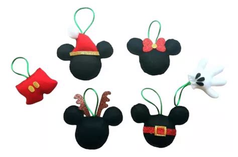 Kit Enfeites Arvore De Natal Minnie E Mickey Decoração Parcelamento