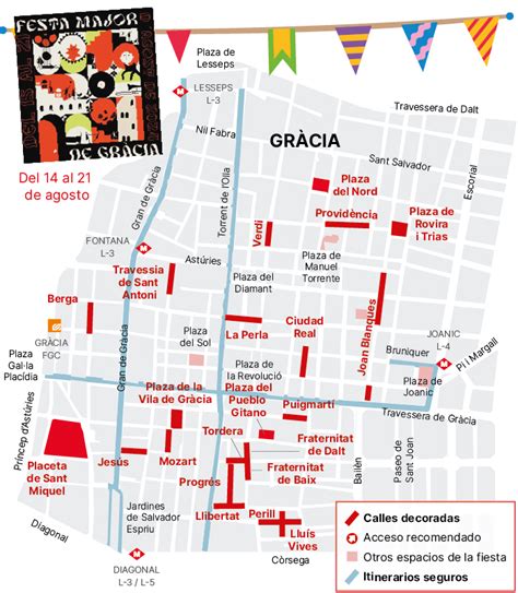 Gu A Completa De Las Fiestas De Gr Cia En Barcelona Actividades Y