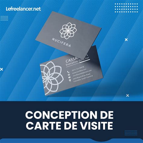 Conception De Carte Visite Professionnelle Lefreelancer Net