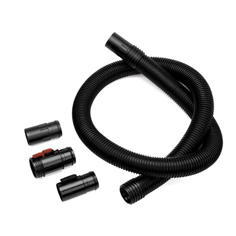 RIDGID 2-1/2 in. x 7 ft. Tug-A-Long Vacuum Hose for RIDGID Wet/Dry Vacs-VT2520 - The Home Depot