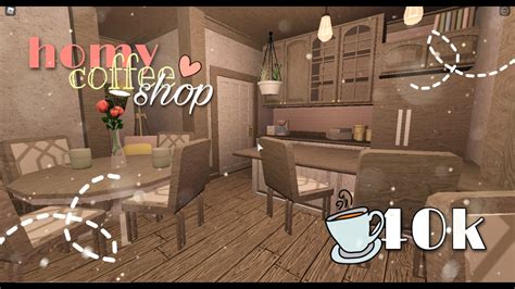 Bloxburg Coffee Shop Ideas