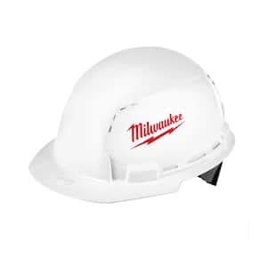 Milwaukee BOLT White Type 1 Class C Full Brim Vented Hard Hat With 4