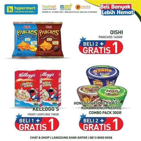 Promo Hypermart Beli Banyak Lebih Hemat Periode Maret Ada