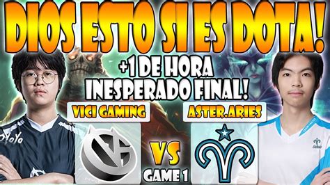 VICI GAMING VS ASTER ARIES BO3 GAME 1 POYOYO VS ULU THE INTERNATIONAL