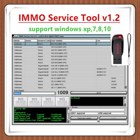 Newest Selling Edc 17 IMMO SERVICE TOOL V1 2 PIN Code And Immo Off