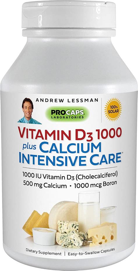 Amazon Andrew Lessman Vitamin D Plus Calcium Intensive Care