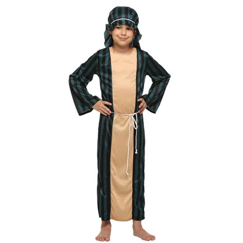 Kids Boys Prince Of Arabia Warrior Cosplay Arab Robe Dress Childrens