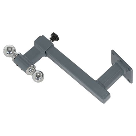 Double Ball Hitch Mount, Adjustable Ball Hitch - 460T91|E-TUG-SABH