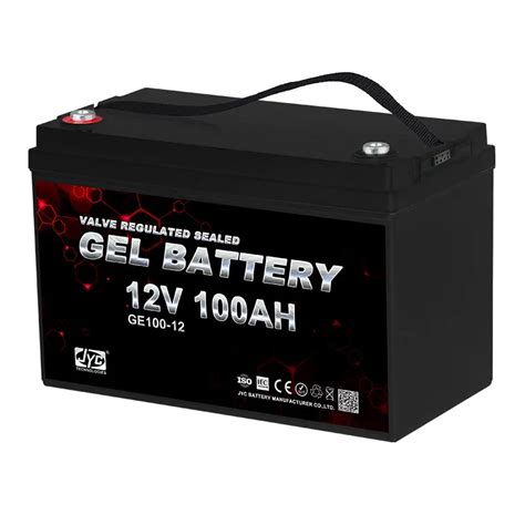 12v 100ah Solar Ups Deep Cycle Gel Battery 2s1p Formed 24v 100ah Agm