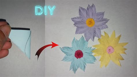 How To Make Flowers DIY Paper Flower Easy Paper Flowers Origami