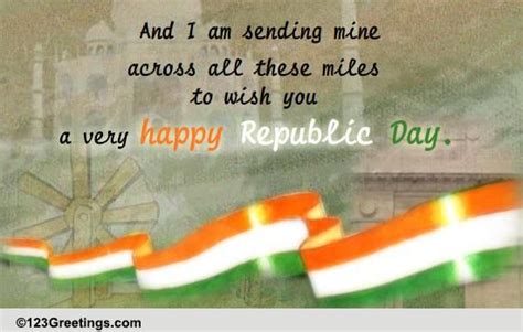 Republic Day Wishes Across Miles... Free Republic Day (India) eCards ...