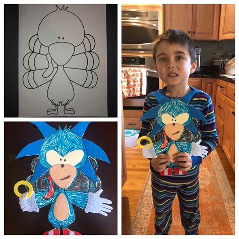 turkey  disguise sonic turkey disguise turkey project turkey